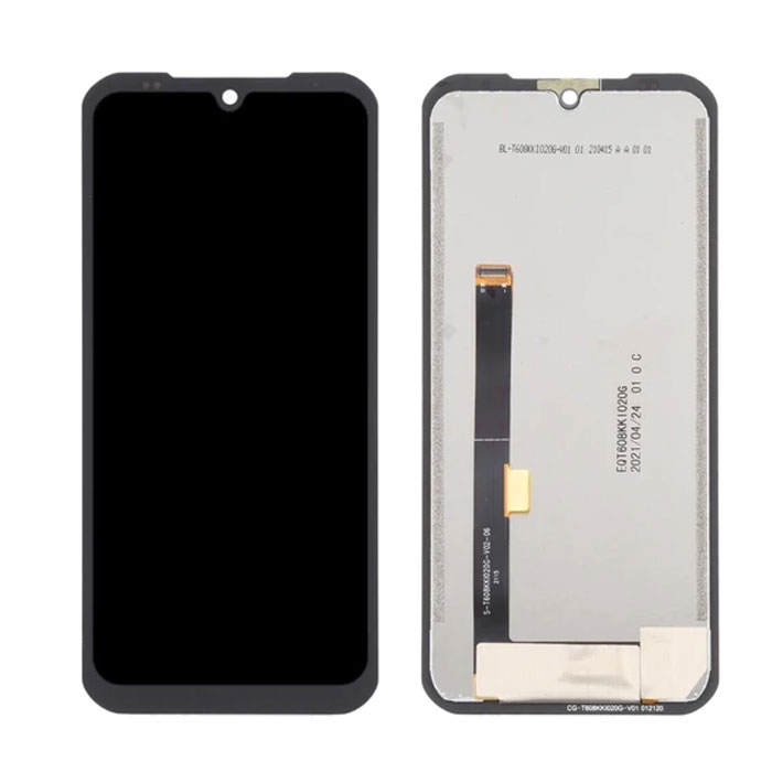 OEM Οθόνη LCD με Μηχανισμό Αφής για Doogee S86 / S86 Pro - Χρώμα: Μαύρο