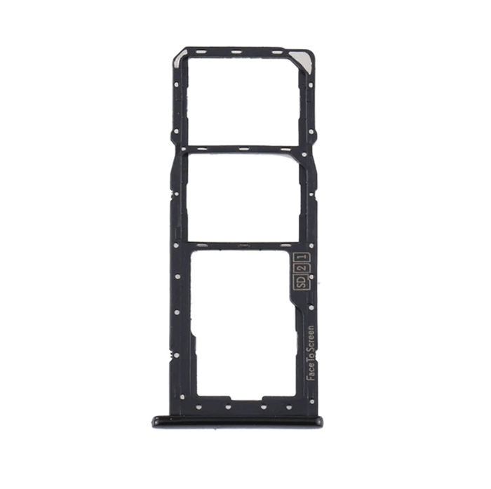 Υποδοχή Κάρτας SIM Tray για Motorola Moto P30 Play - Χρώμα: Μαύρο
