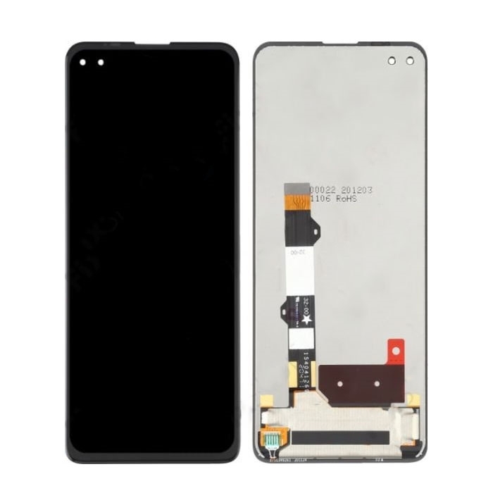 OEM Οθόνη LCD με Μηχανισμό Αφής για Motorola Moto G100 5G XT2125-4 - Χρώμα: Μαύρο
