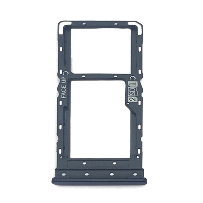 Υποδοχή Κάρτας SIM Tray για Motorola MOTO G9 PLAY/ G9 Plus - Χρώμα: Μαύρο