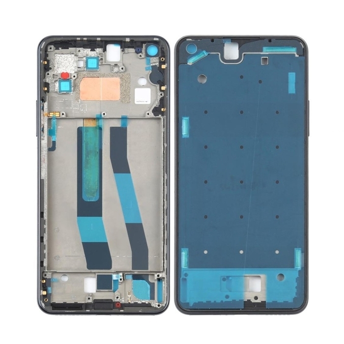 Μπροστινό Πλαίσιο Οθόνης LCD Front Frame για Xiaomi 11 Lite 5G NE - Χρώμα: Μαύρο