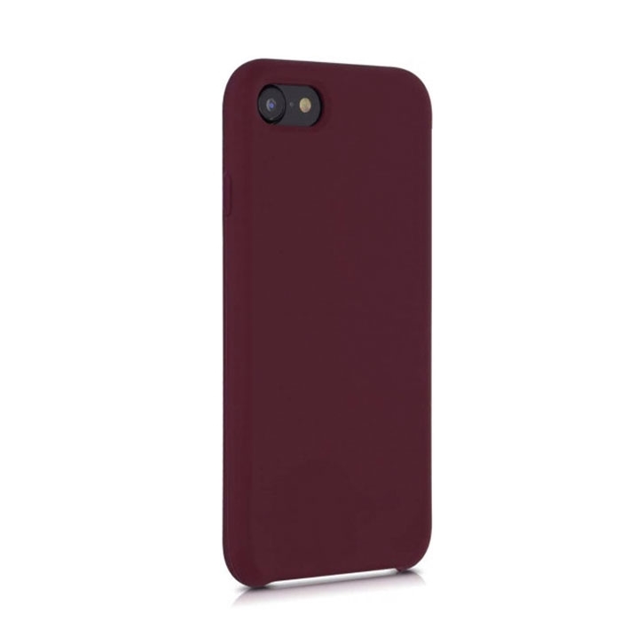 Θήκη Πλάτης Σιλικόνης Soft HQ για iPhone 7 - Χρώμα : Μπορντό