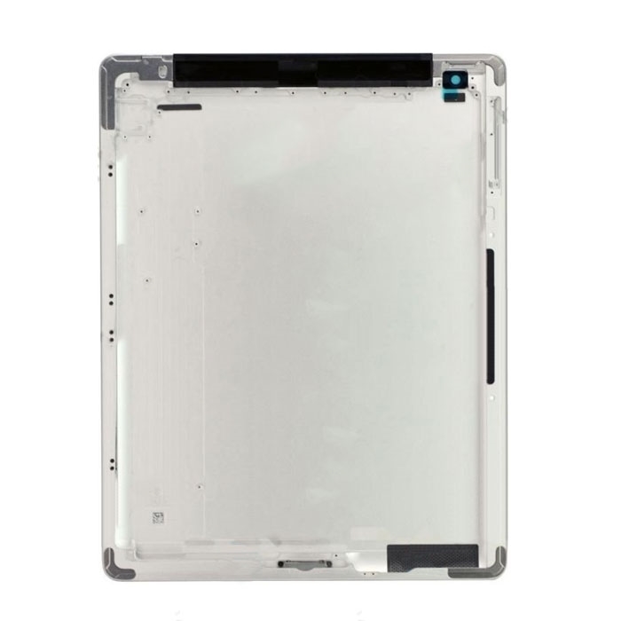 Πίσω Καπάκι για Αpple iPad 4 3G - Χρώμα: Μαύρο