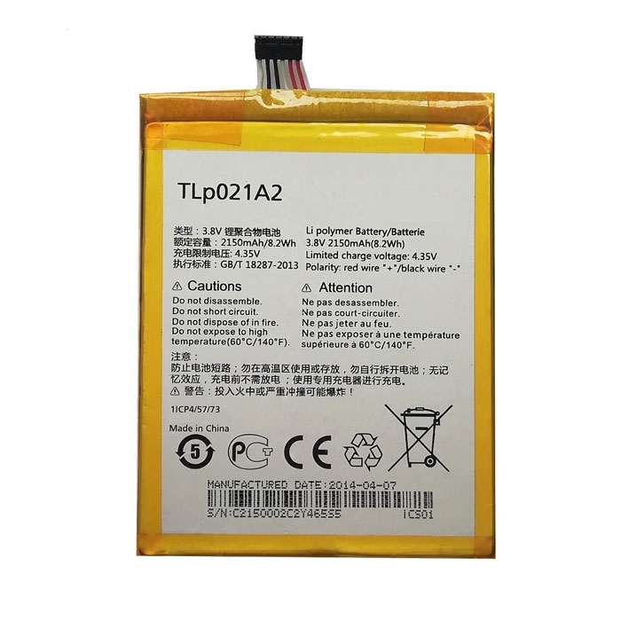 Μπαταρία TLP032B2 για Alcatel One Touch Tab 7 - 2150 mAh Bulk