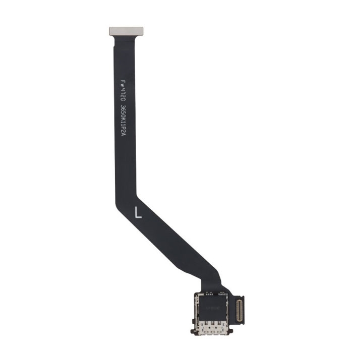 Sim Card Reader με Καλωδιοταινία Flex Οθόνης για Xiaomi Poco F3 / Mi 11i