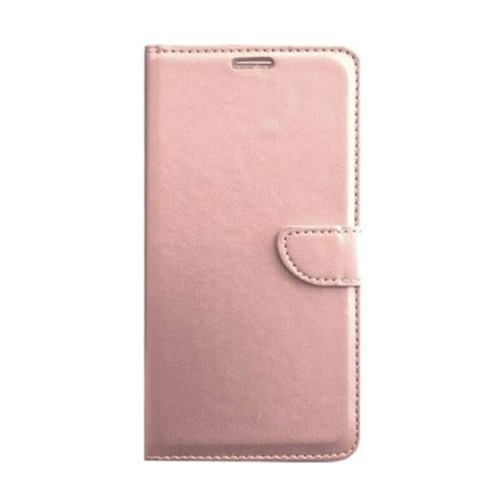 Θήκη Βιβλίο Stand Leather Wallet with Clip για Xiaomi Poco M5s - Χρώμα: Χρυσό Ροζ
