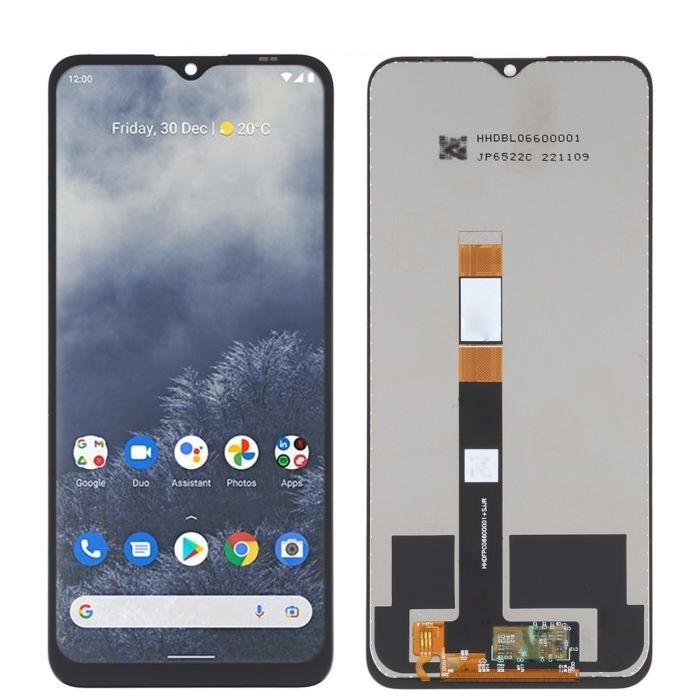 OEM Οθόνη LCD με Μηχανισμό Αφής για Nokia G60 5G - Χρώμα: Μαύρο