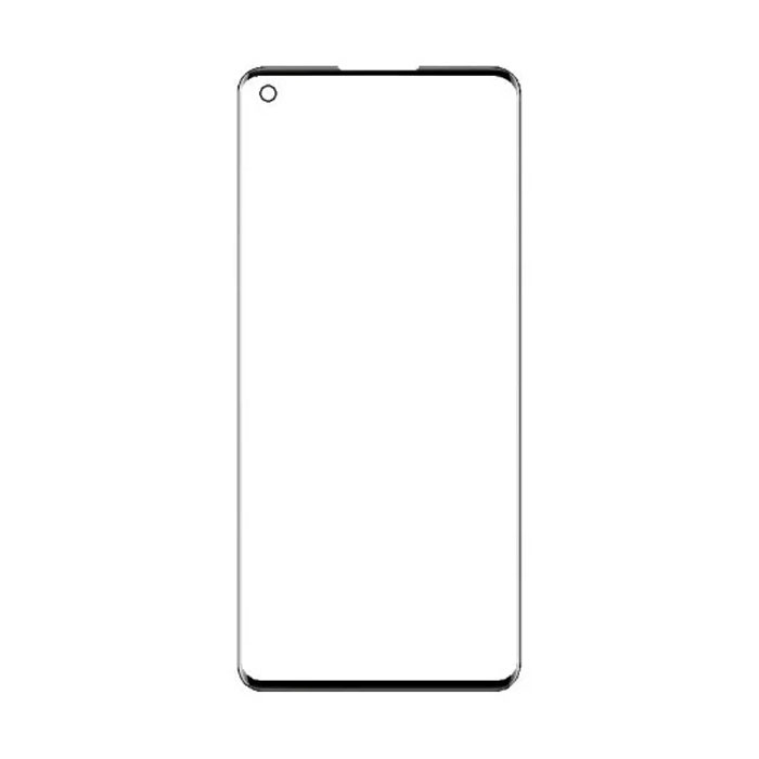 Τζαμάκι οθόνης Lens για OnePlus 8 Pro - Χρώμα: Μαύρο