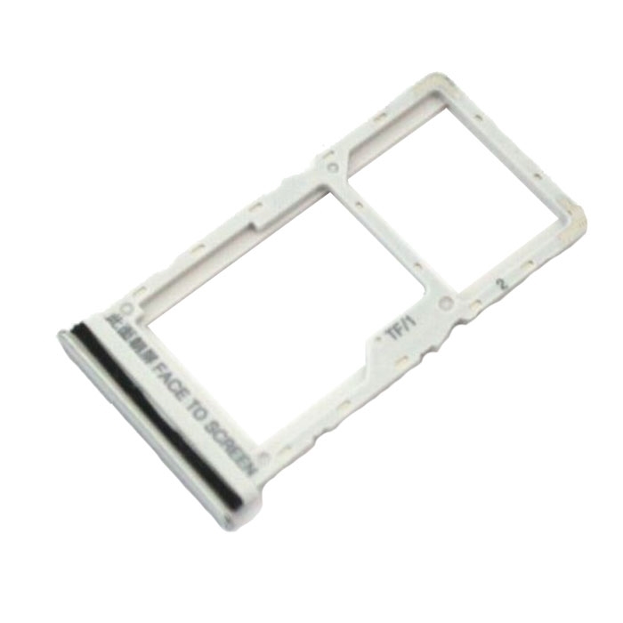 Υποδοχή κάρτας Dual SIM και SD Tray για Xiaomi Mi A3 - Χρώμα: Ασημί