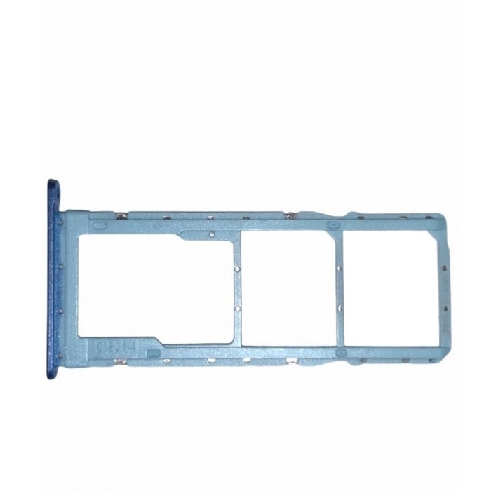 Υποδοχή Κάρτας Dual SIM και SD (SIM Tray) για Xiaomi Redmi 7 / 7A - Χρώμα: Μπλε