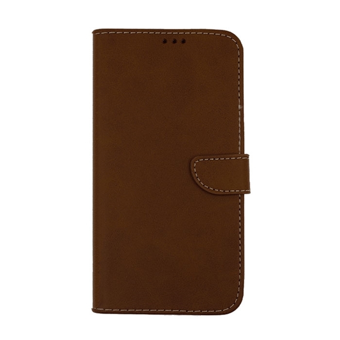 Θήκη Βιβλίο Stand Leather Wallet with Clip για Huawei P9 - Χρώμα: Καφέ
