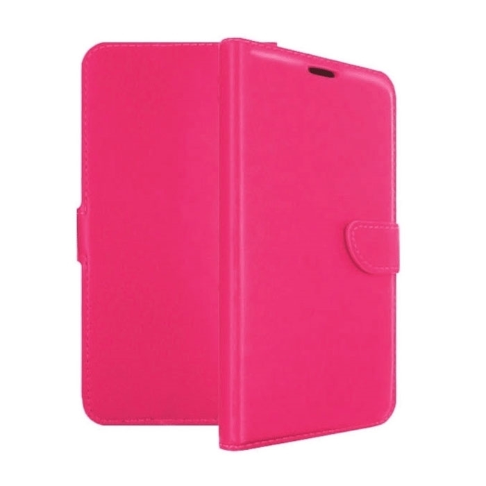 Θήκη Βιβλίο Stand Leather Wallet with Clip για Huawei Y6 ii - Χρώμα: Ροζ
