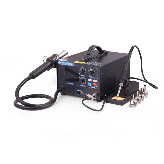 GORDAK 952H 2 in 1 Rework and soldering station/European plug