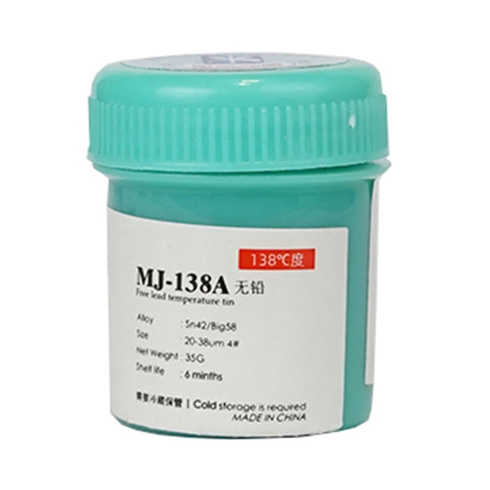 Mijing 138A (35g) Unleaded Lowtemperature Tin Pulp