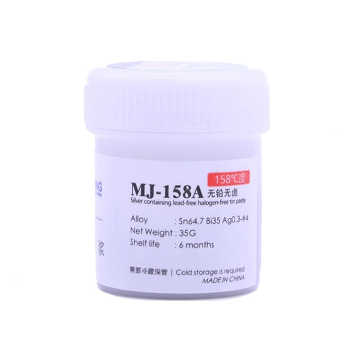 Mijing 158A (35g) Silver Containing Medium Temperature Tin Paste