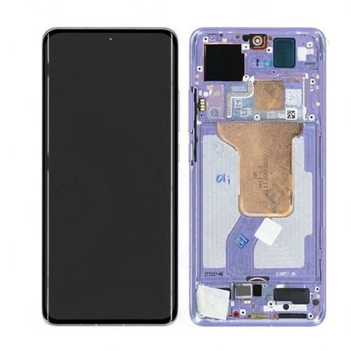 Γνήσια Οθόνη LCD με Μηχανισμό Αφής και Πλαίσιο για Xiaomi MI 12 ( Service Pack ) 56000500L300 - Χρώμα: Silver