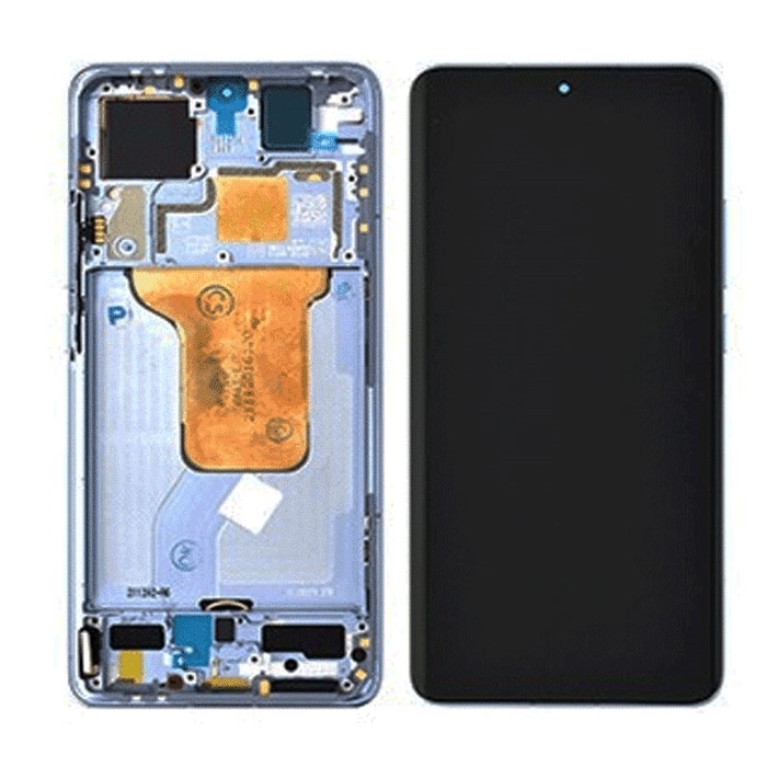 Γνήσια Οθόνη LCD με Μηχανισμό Αφής και Πλαίσιο για Xiaomi MI 12 56000400L300 - Χρώμα: Μπλε