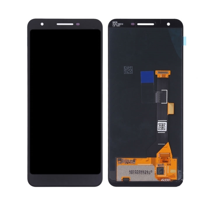 Refurbished OCG Org Change glass Οθόνη Lcd με Μηχανισμό Αφής για Google Pixel 3A Χρώμα: Μαύρο