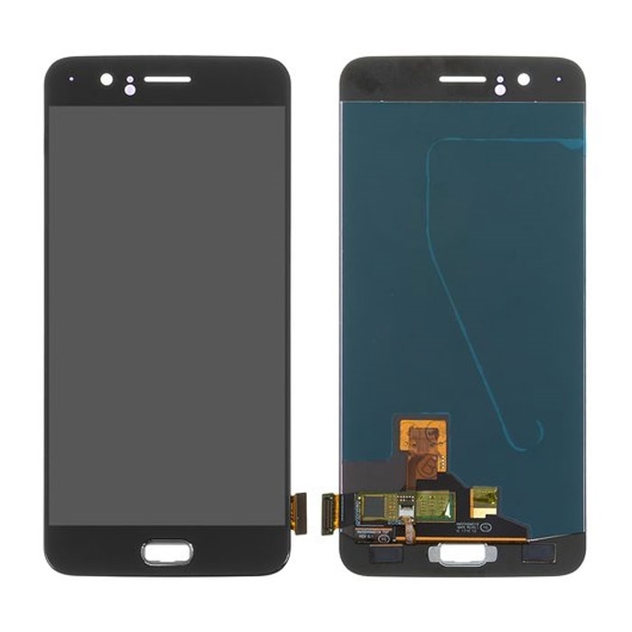 Refurbished OCG Org Change glass Οθόνη LCD με Μηχανισμό Αφής για Oneplus 5 A5000 - Χρώμα: Μαύρο