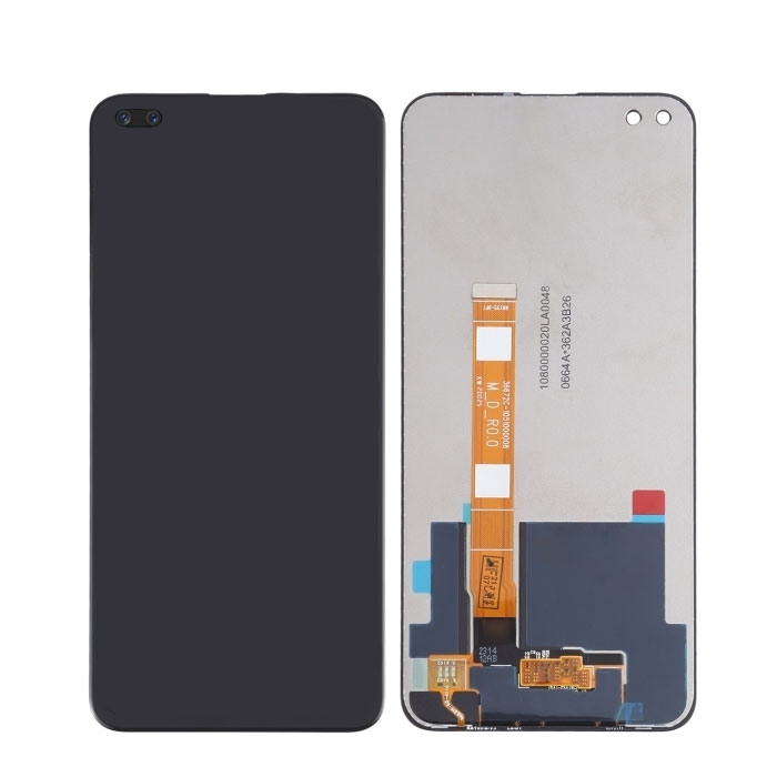 ΟΕΜ Οθόνη LCD με Μηχανισμό Αφής για Realme X3 RMX2081 / RMX2085 - Χρώμα: Μαύρο