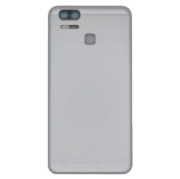 Πίσω Καπάκι με τζαμάκι κάμερας για Asus Zenfone 3 Zoom ZE553KL - Χρώμα: Ασημί