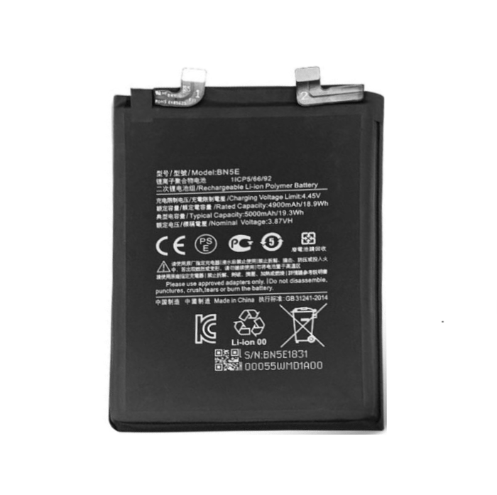 Μπαταρία Συμβατή BN5E για Xiaomi Note 11 Pro 5G/ Poco X4 Pro 5G - 5000 mAh