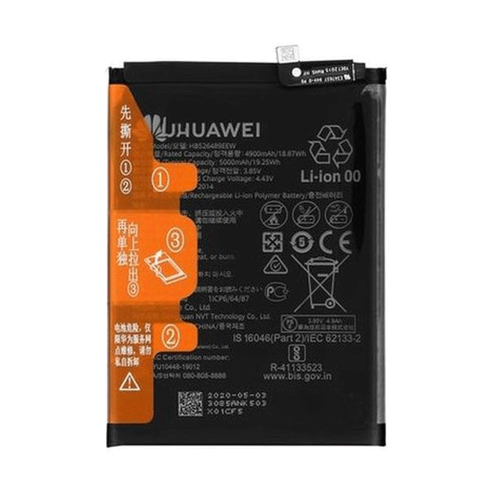 Γνήσια Μπαταρία HB526489EEW Service Pack Huawei Y6p/Honor 9A 5000 mAh 24023085