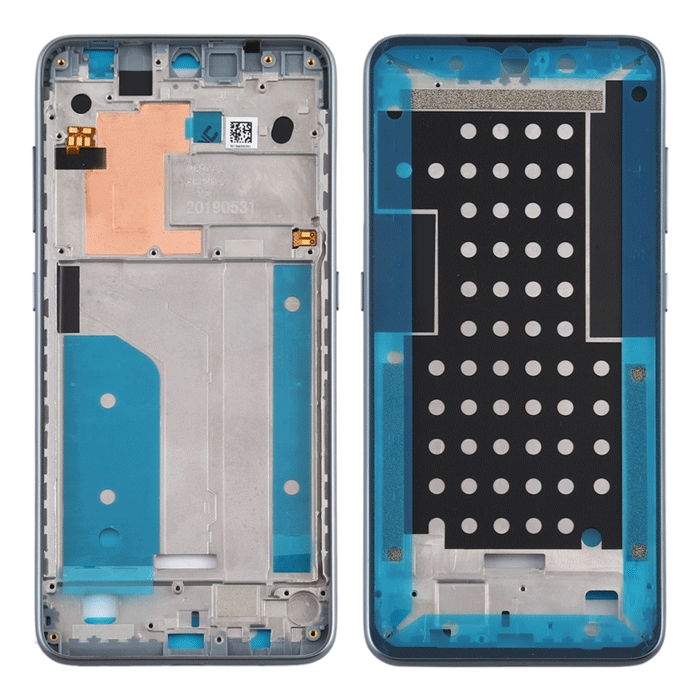 Μεσαίο Πλαίσιο/Middle Frame για Nokia 6.2 / 7.2 - Χρώμα: Ασημί