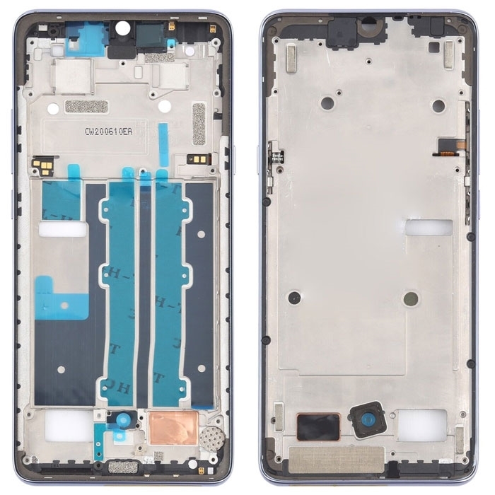 Μπροστινό Πλαίσιο Οθόνης LCD Front Frame για TCL 10 PLUS - Χρώμα: Μωβ
