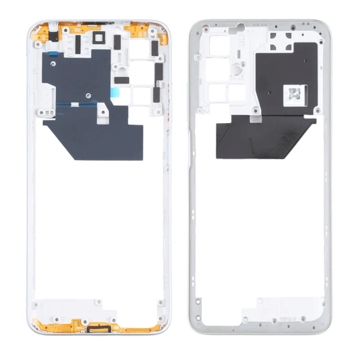 Μεσαίο Πλαίσιο/Middle Frame για Xiaomi REDMI 10 / REDMI 10 2022 - Χρώμα: Λευκό