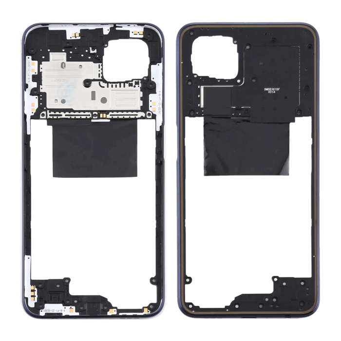 Μεσαίο Πλαίσιο/Middle Frame για Oppo Reno 4 Z 5G - Χρώμα: Μαύρο