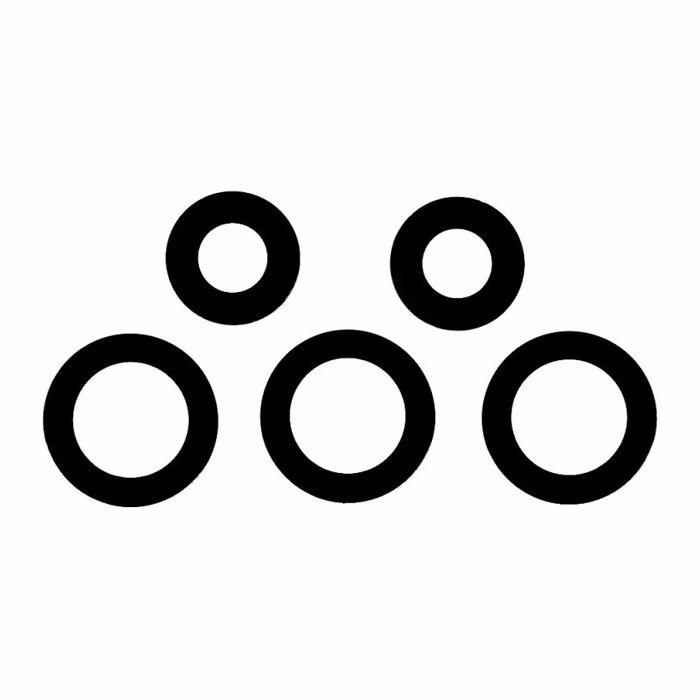Τζαμάκι κάμερας (Camera Lens) για Samsung Galaxy M53 - Χρώμα: Μαύρο