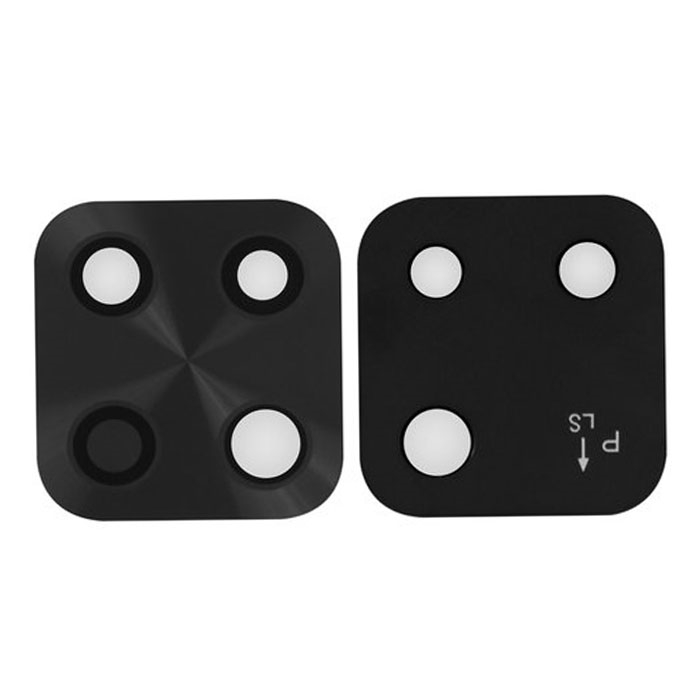 Τζαμάκι κάμερας (Camera Lens) για Xiaomi POCO C40 / Redmi 10C - Χρώμα: Μαύρο