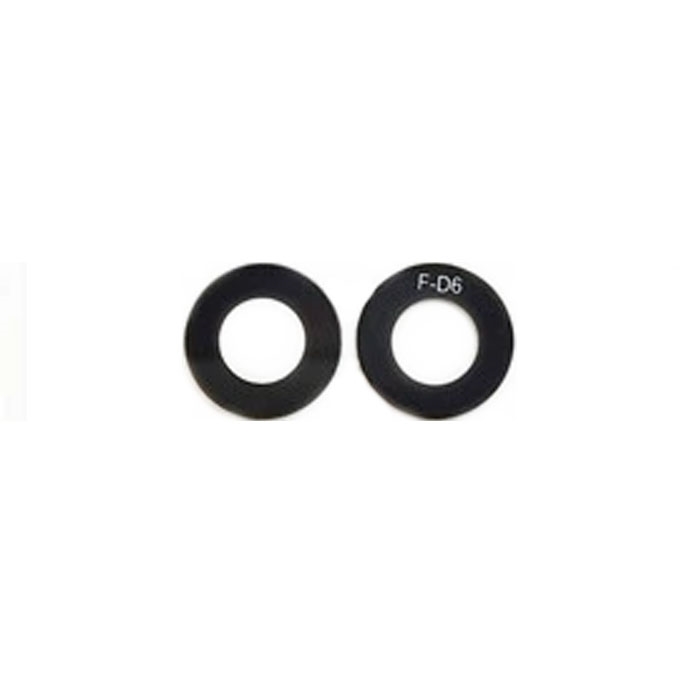 Τζαμάκι κάμερας (Camera Lens) για Xiaomi REDMI NOTE 5A / MI 5S - Χρώμα: Μαύρο