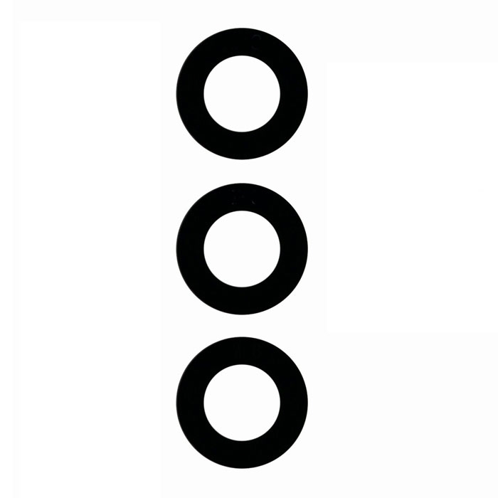 Τζαμάκι κάμερας (Camera Lens) για Motorola Moto G82 - Χρώμα: Μαύρο