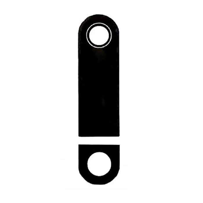 Τζαμάκι κάμερας (Camera Lens) για Nokia 5 - Χρώμα: Μαύρο