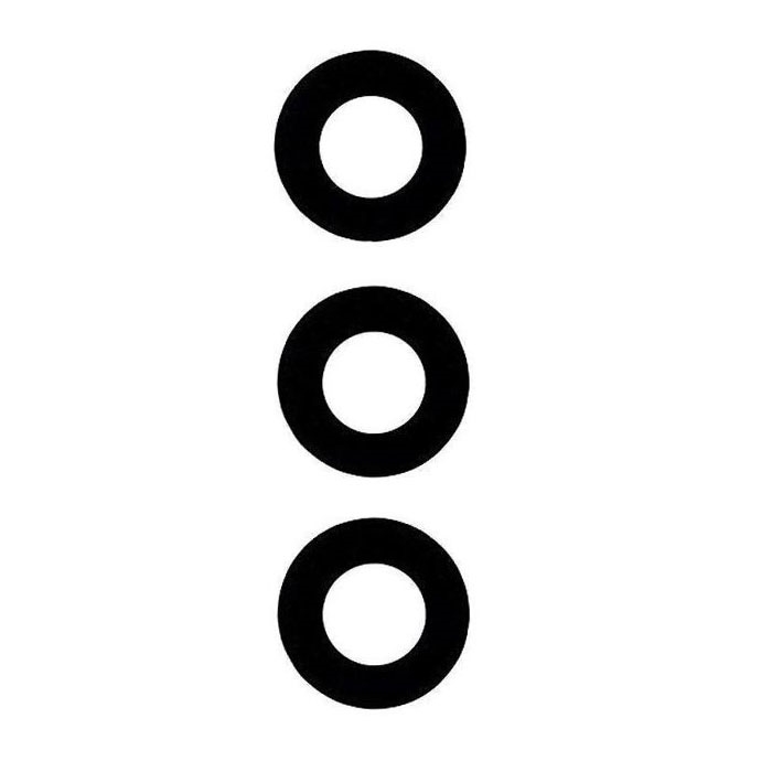 Τζαμάκι κάμερας (Camera Lens) για TCL 30 SE - Χρώμα: Μαύρο