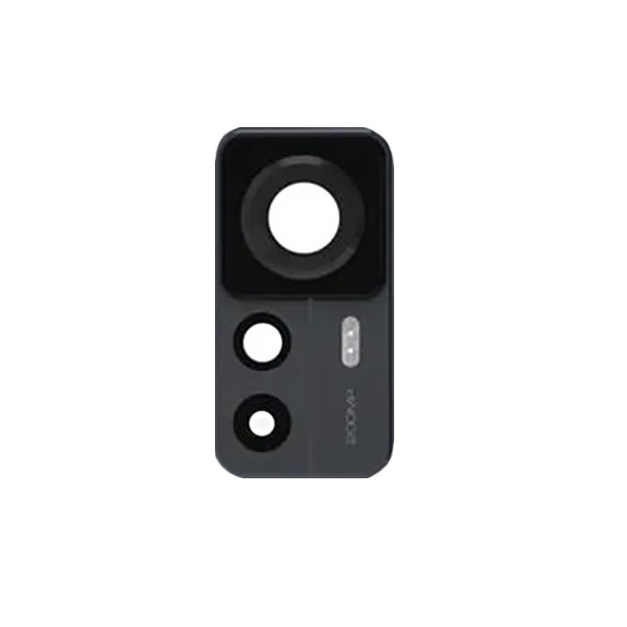 Τζαμάκι κάμερας (Camera Lens) για XIAOMI 12T σετ 3 IN 1 - Χρώμα: Μαύρο