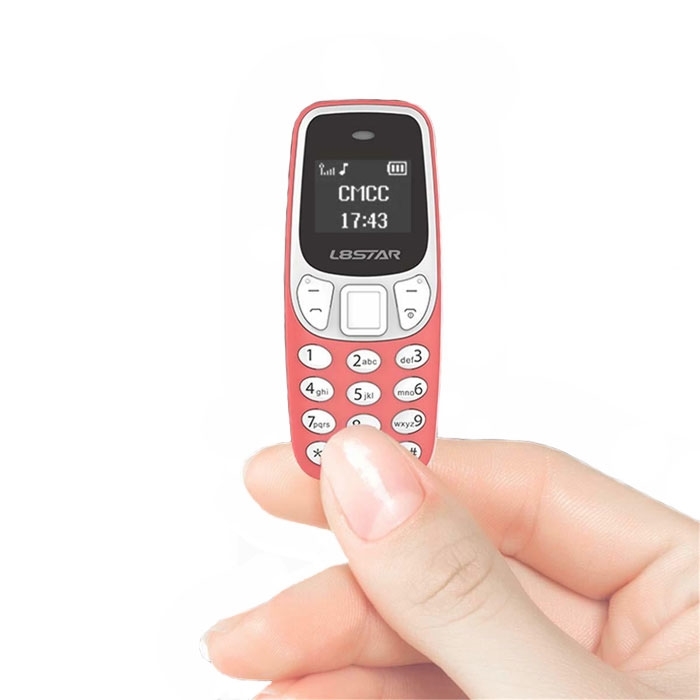 L8STAR BM10 Mini Phone με Ελληνικό Μενού - Χρώμα: Χρυσό Ροζ