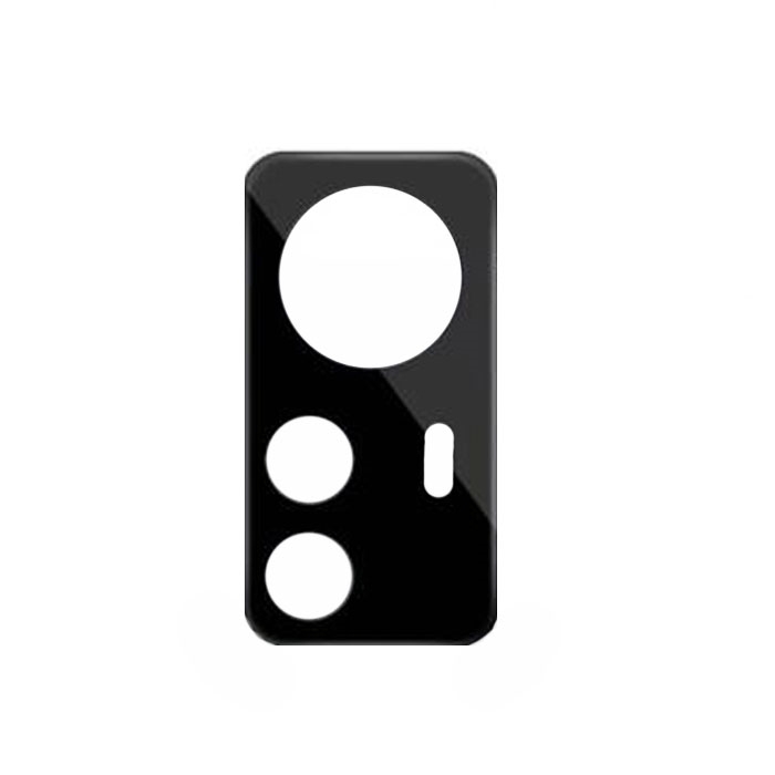 Τζαμάκι κάμερας (Camera Lens) για XIAOMI 12T PRO σετ 3 IN 1 - Χρώμα: Μαύρο