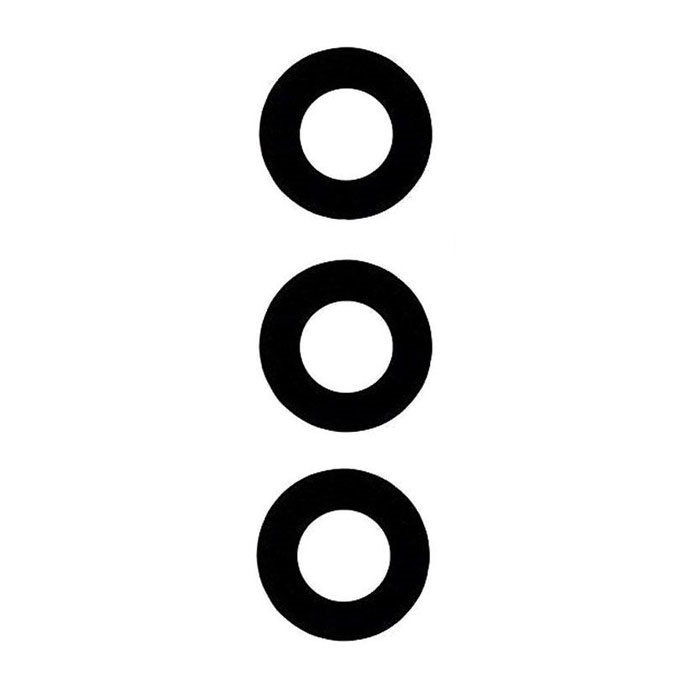Τζαμάκι κάμερας (Camera Lens) για TCL 306 - Χρώμα: Μαύρο