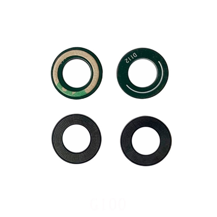 Τζαμάκι κάμερας (Camera Lens) για Motorola Moto G100 - Χρώμα: Μαύρο