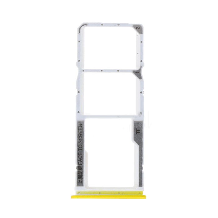 Υποδοχή κάρτας SIM Tray για Xiaomi Redmi note 11t 5g / Poco M4 Pro - Χρώμα: Κίτρινο