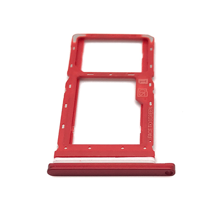 Υποδοχή κάρτας SIM Tray για Motorola MOTO G8 PLUS - Χρώμα: Κοκκίνο
