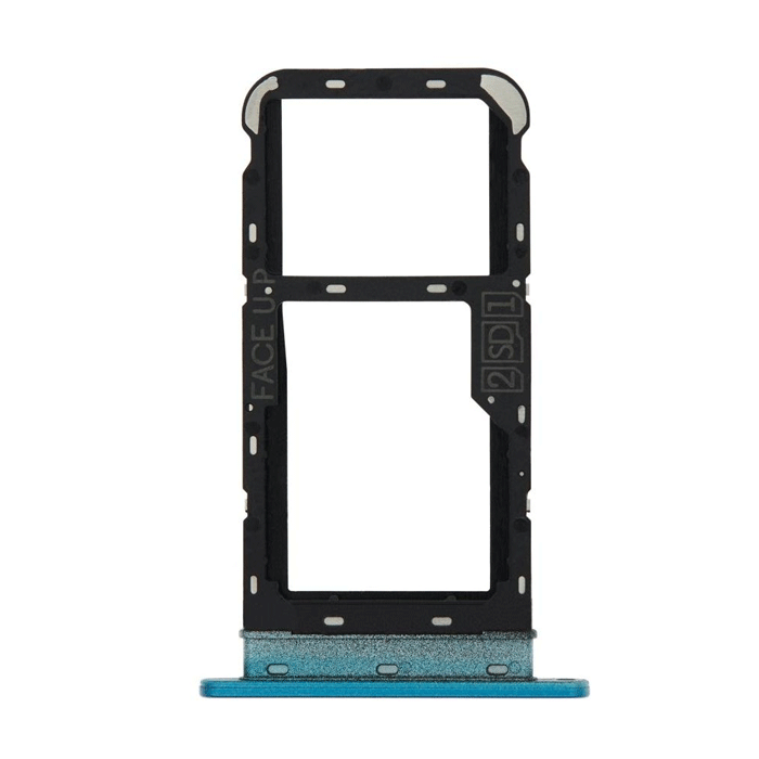 Υποδοχή κάρτας SIM Tray για Motorola MOTO E7 POWER/ E7I POWER - Χρώμα: Μπλε