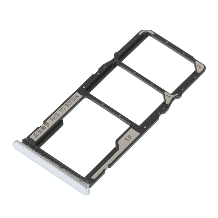 Υποδοχή κάρτας SIM Tray για Xiaomi REDMI 10A - Χρώμα: Ασήμι