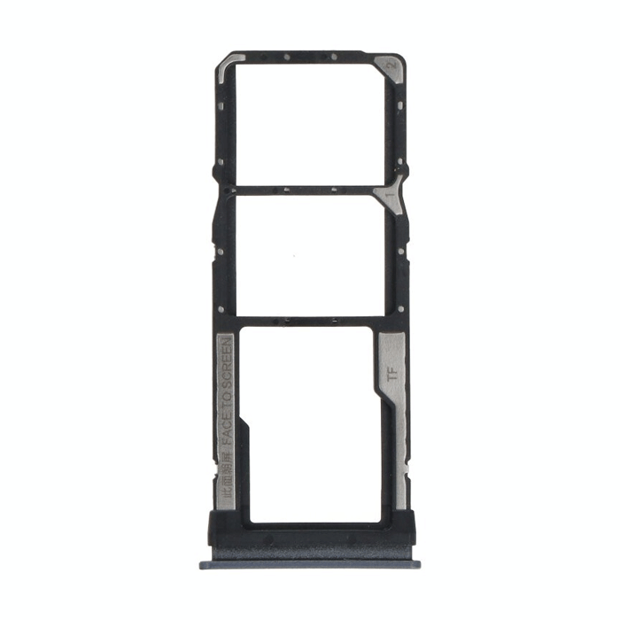 Υποδοχή κάρτας SIM Tray για Xiaomi REDMI NOTE 9T / POCO M3 - Χρώμα: Μαύρο