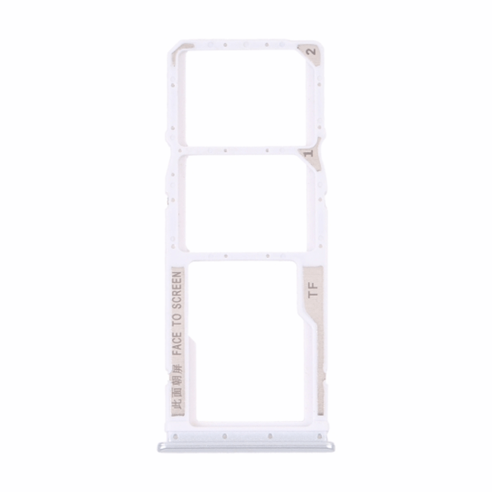 Υποδοχή κάρτας SIM Tray για Xiaomi REDMI 10 2022 - Χρώμα: Λευκό
