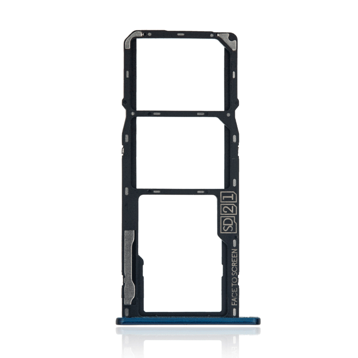 Υποδοχή κάρτας SIM Tray για Motorola MOTO G7 POWER - Χρώμα: Μπλε