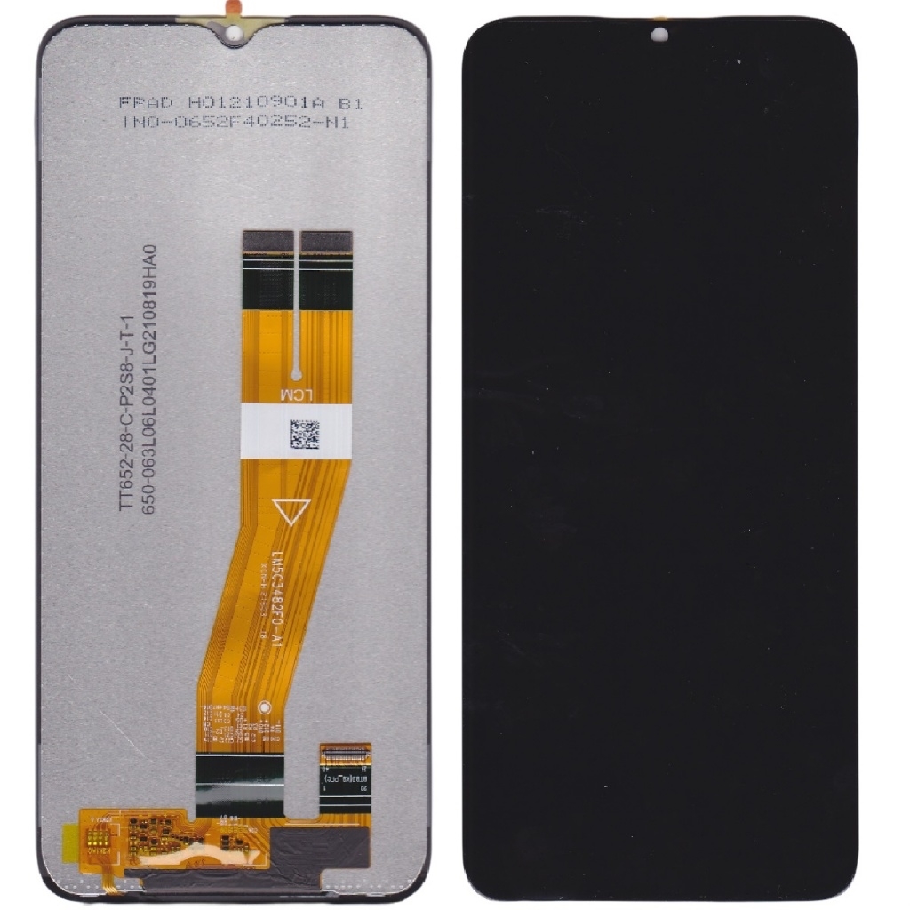 Incell Οθόνη LCD με Μηχανισμό Αφής για Samsung Galaxy A02s A025F / A03s A037F NON-EU Version (160.5mm) - Χρώμα: Μαύρο